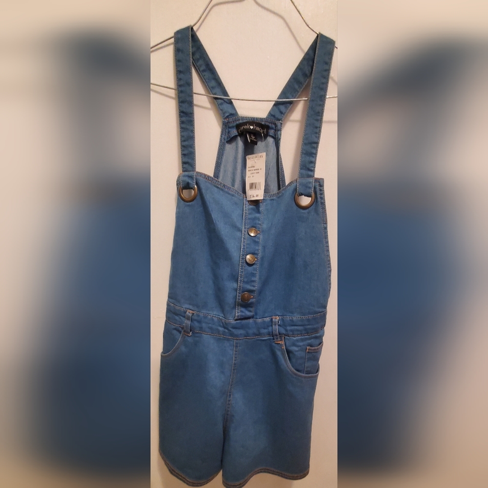 Denim Romper